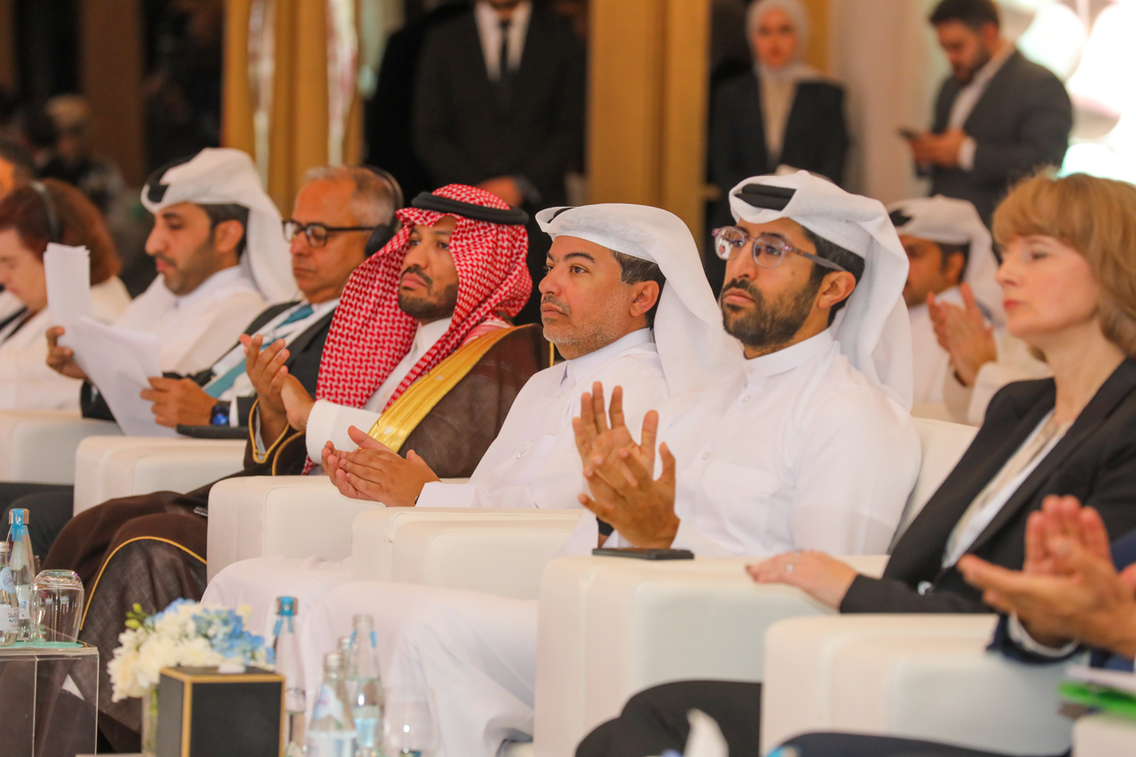 سعادة القاضي خالد بن علي العبيدلي يشارك في منتدى الشرق الأوسط وشمال إفريقيا (مينا) 2025 بالدوحة